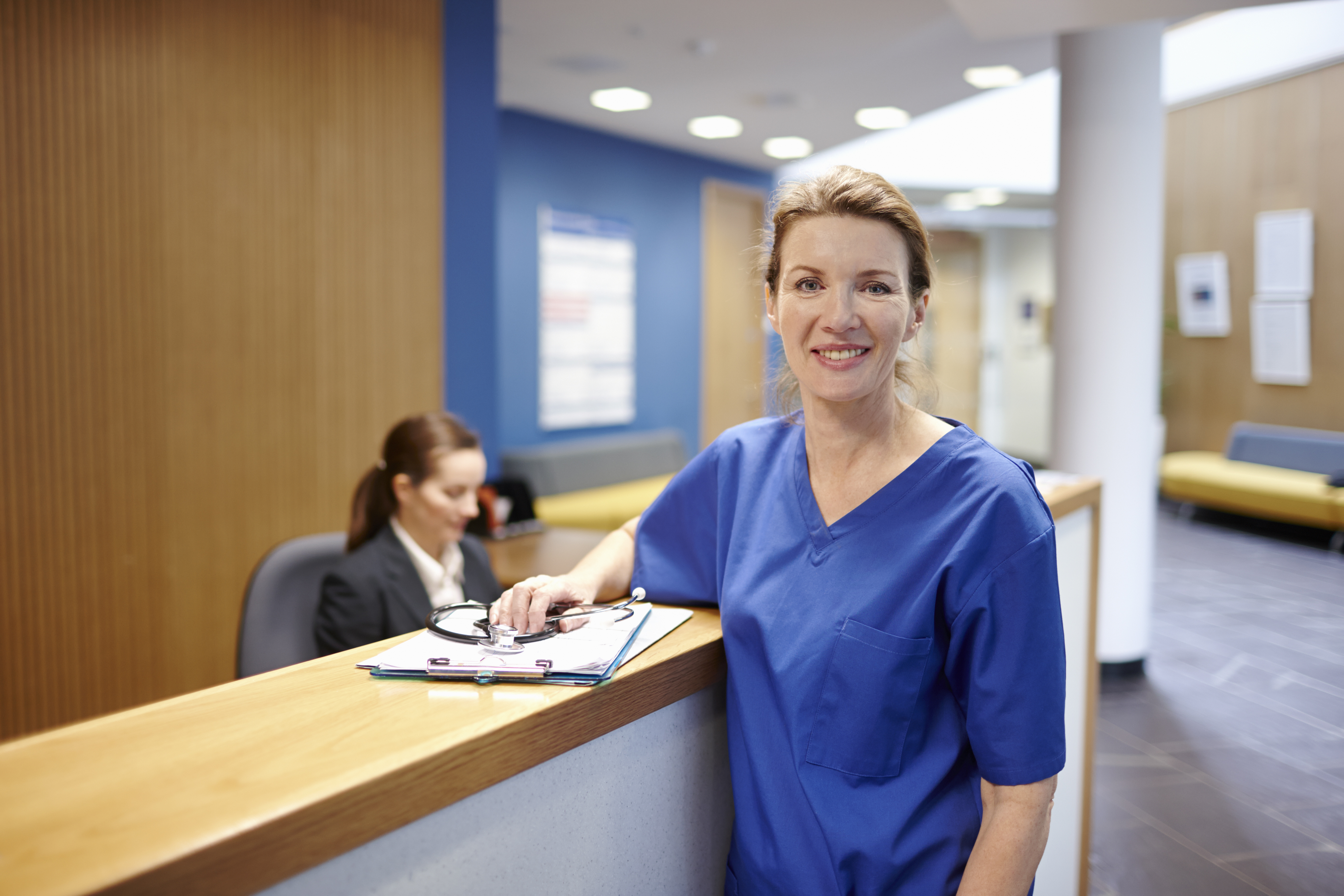 Portrayal of Capella student exploring differences between a PhD in Nursing Education and a DNP